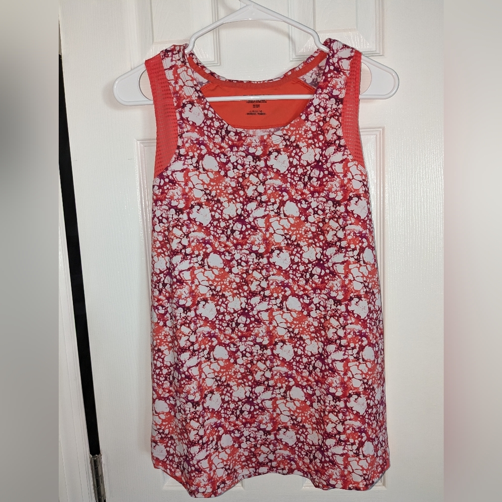Colorful barely worn workout active top